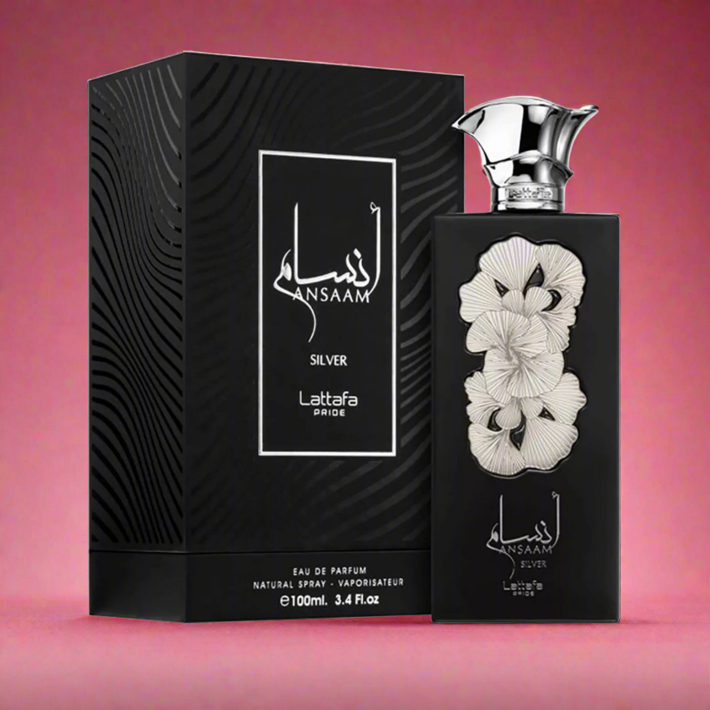 Amazon.com : Lattafa Ansaam Silver Eau De Parfum Spray for