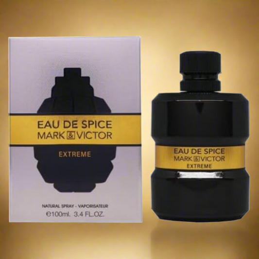 Eau De Spice Mark & Victor  Extreme by Fragrance World  - 100ml EDP